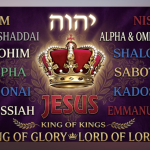 Anointed Prophetic Flags: Jesus (God's Names)
